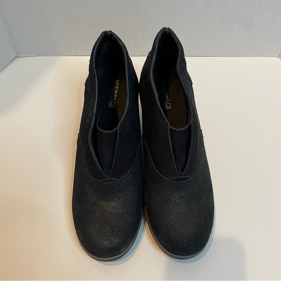 Black Sperry wedges - Picture 2 of 9